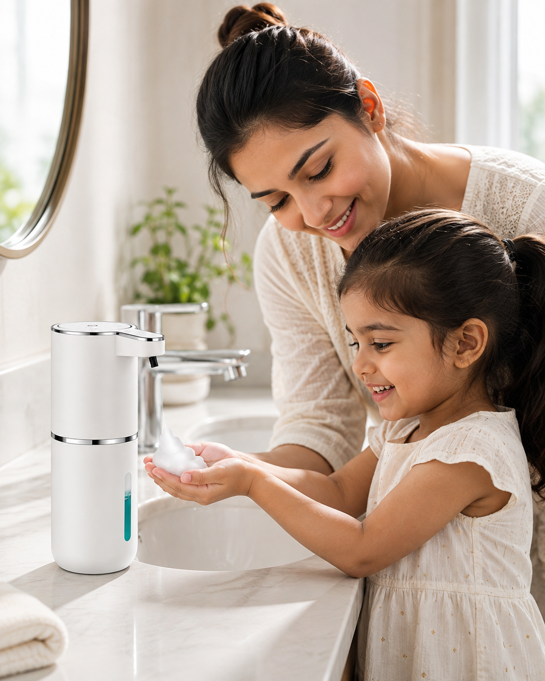Nuvora Halo | Automatic Foaming Soap Dispenser